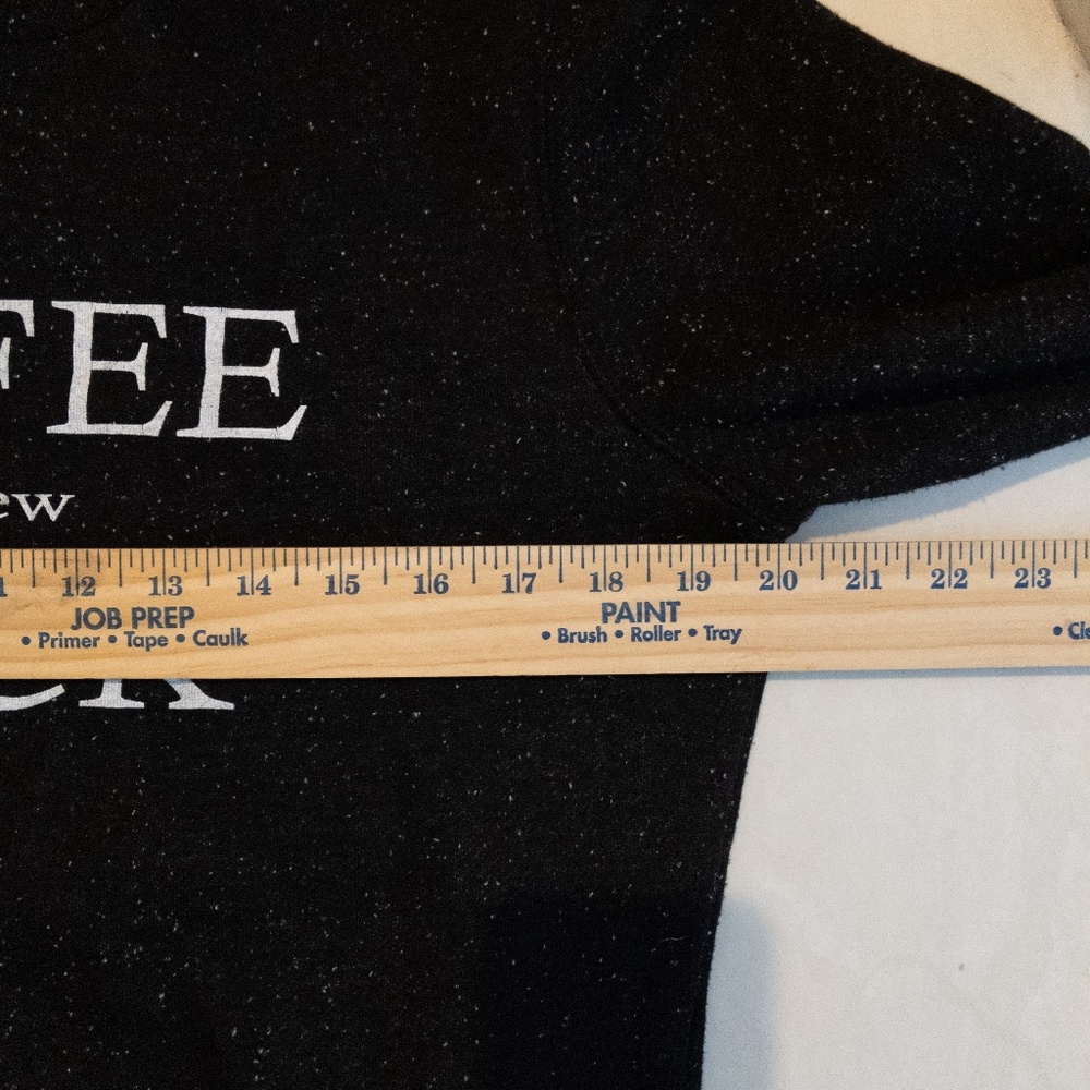 Coffee is the New Black Sweatshirt Hoodie Medium - Picture 3 of 8